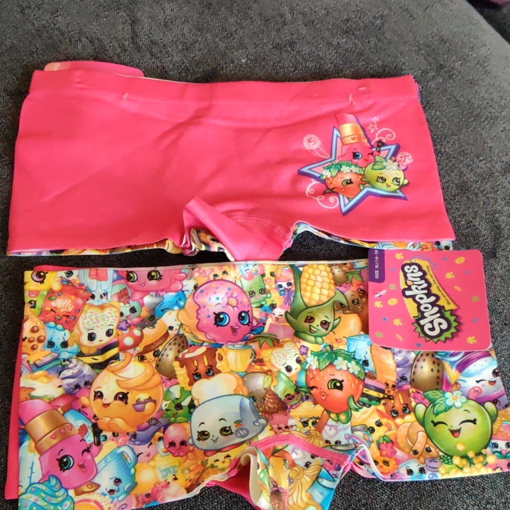 Shopkins Bikini Bottom for girls 2 piece.